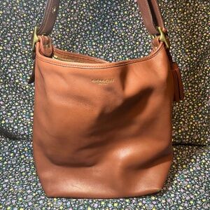 Coach Brown Shoulder Bag 19889 Legacy